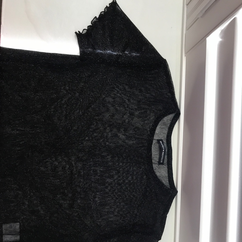 Brandy Melville Sparkly Mesh Shit